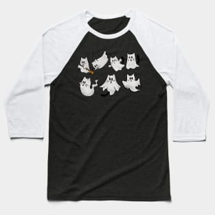 Spooky Cats Baseball T-Shirt